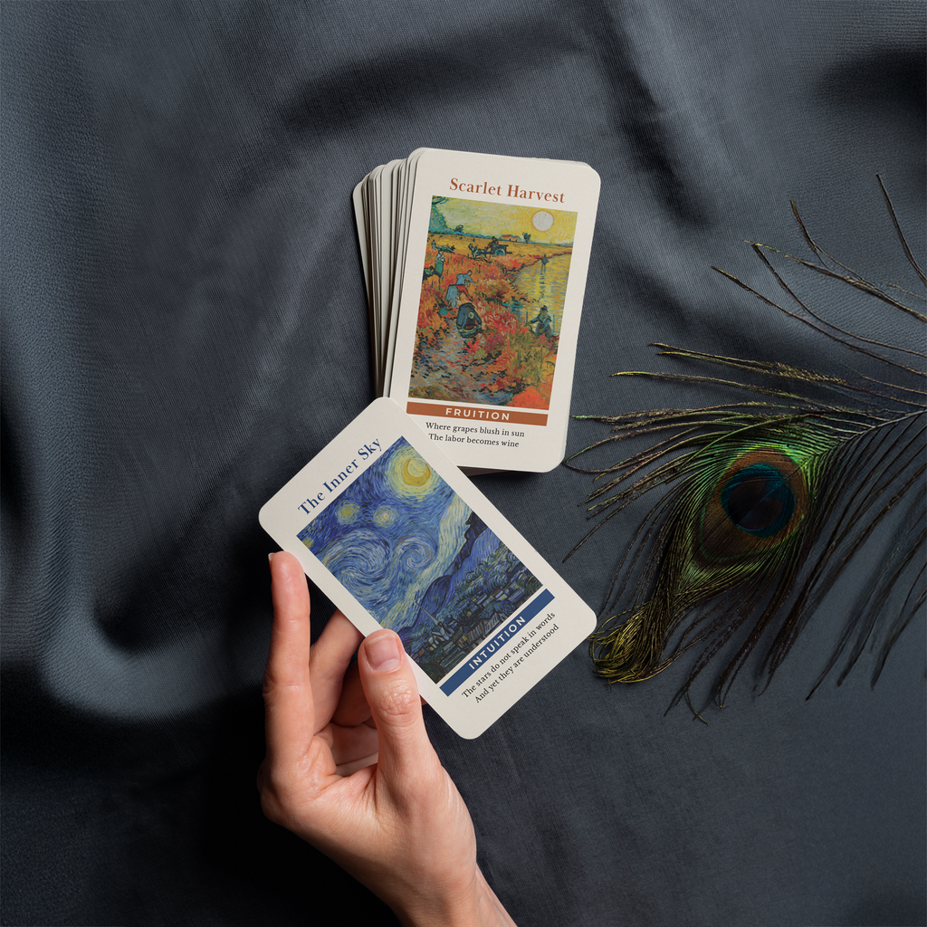 Van Gogh Oracle Deck: 48-Card Art-Inspired Set for Self-Discovery & Spiritual Growth