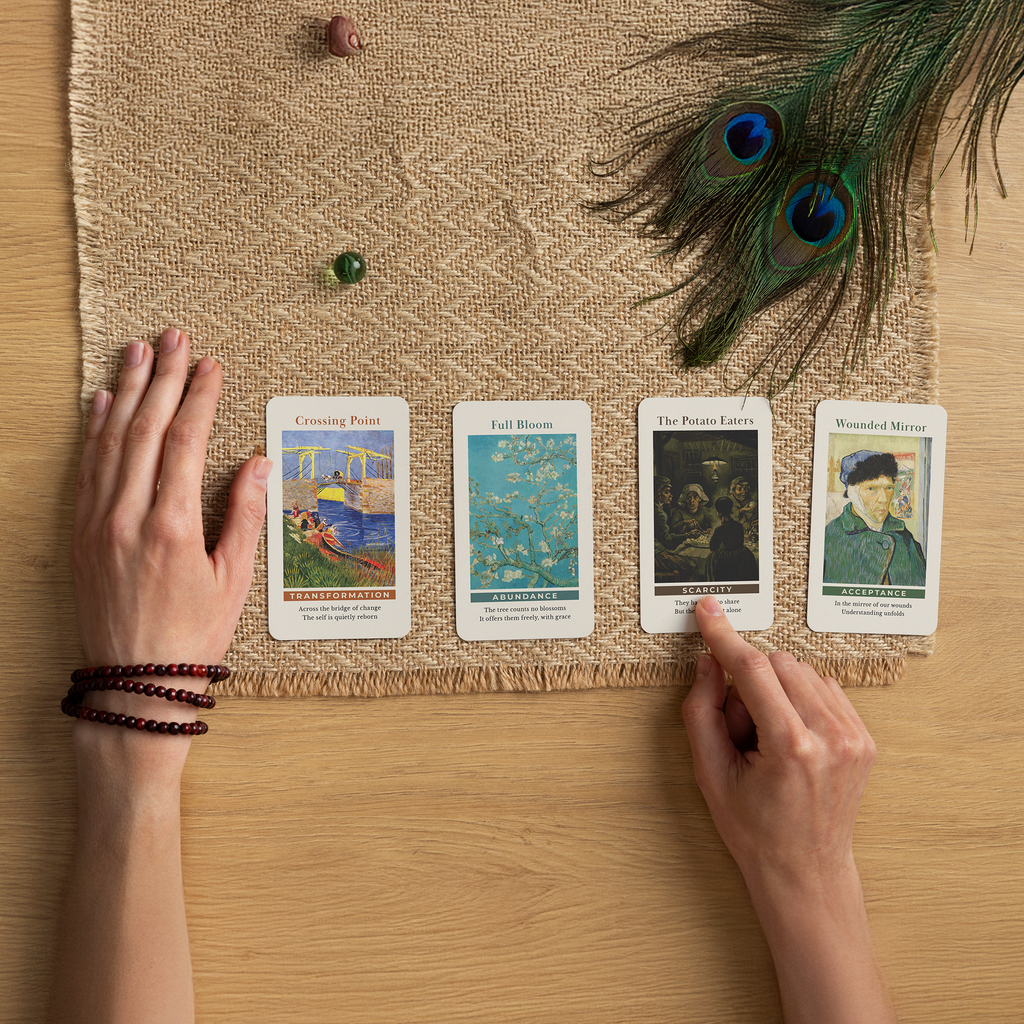 Van Gogh Oracle Deck: 48-Card Art-Inspired Set for Self-Discovery & Spiritual Growth