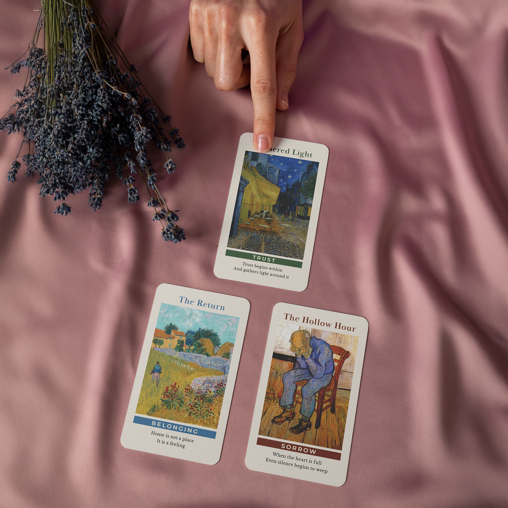 Van Gogh Oracle Deck: 48-Card Art-Inspired Set for Self-Discovery & Spiritual Growth