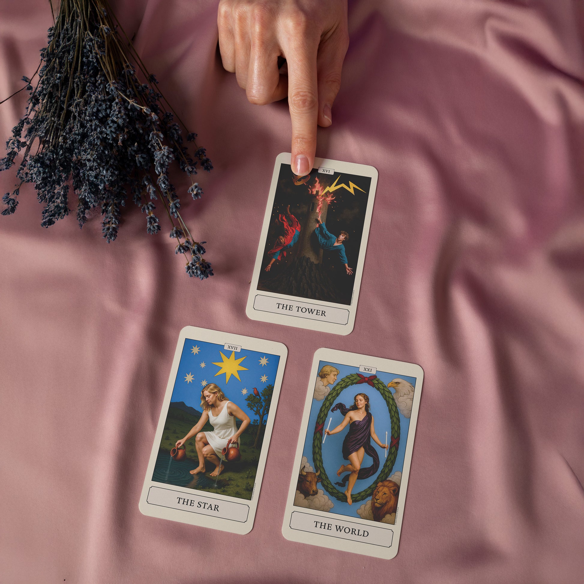 Vivace Arcana Tarot Deck - 78 Photographic Tarot Cards - Modern Symbolic Tarot for Beginners, Collectors & Creatives